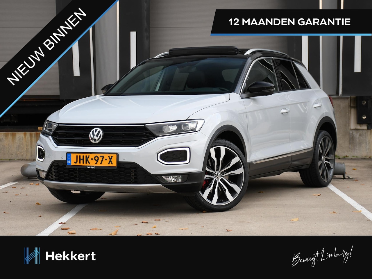 Volkswagen T-Roc - Sport Business R 1.5 TSI 150pk Automaat SCHUIF-DAK | 19''LM | WINTER PACK | DODE HOEK | AD - AutoWereld.nl