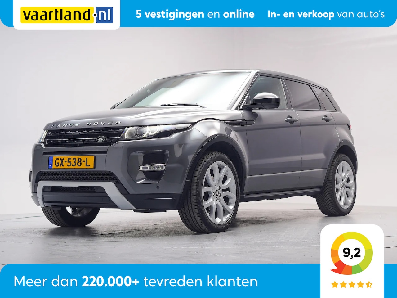 Land Rover Range Rover Evoque - 2.0 SI4 4WD Dynamic Aut. [ Panoramadak Navi Camera Leder ] - AutoWereld.nl