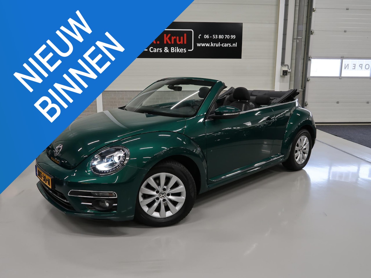 Volkswagen Beetle Cabriolet - 1.2 TSI Design 1e Eigenaar Dealer onderhouden Airco Xenon PDC Navigatie Bluetooth Elektris - AutoWereld.nl