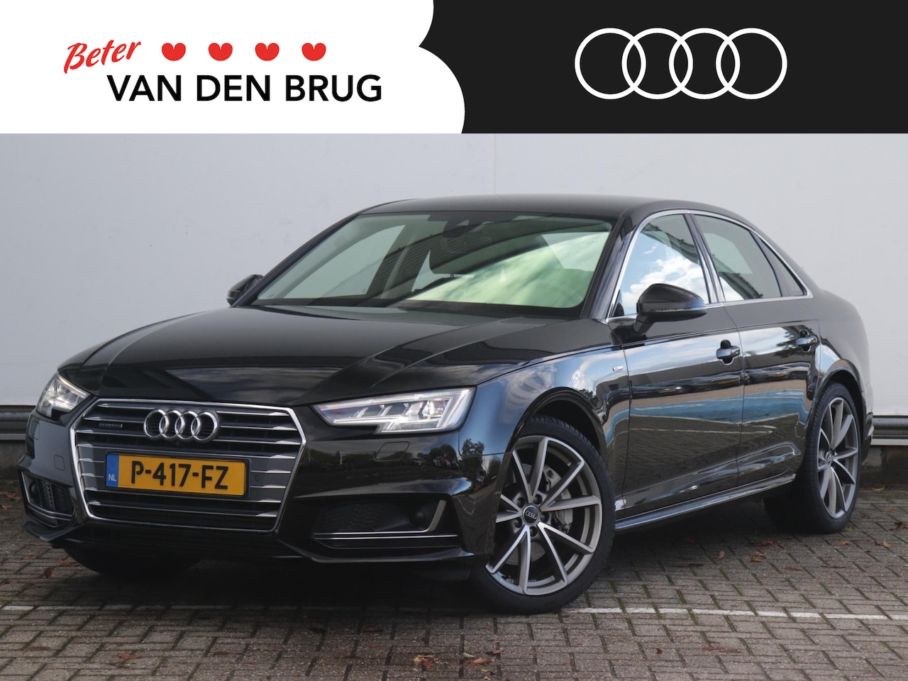 Audi A4 Limousine - 2.0 TFSI S-Line Quattro 252pk | Trekhaak | 360 Camera | Stoelventilatie + verwarming | B&O - AutoWereld.nl