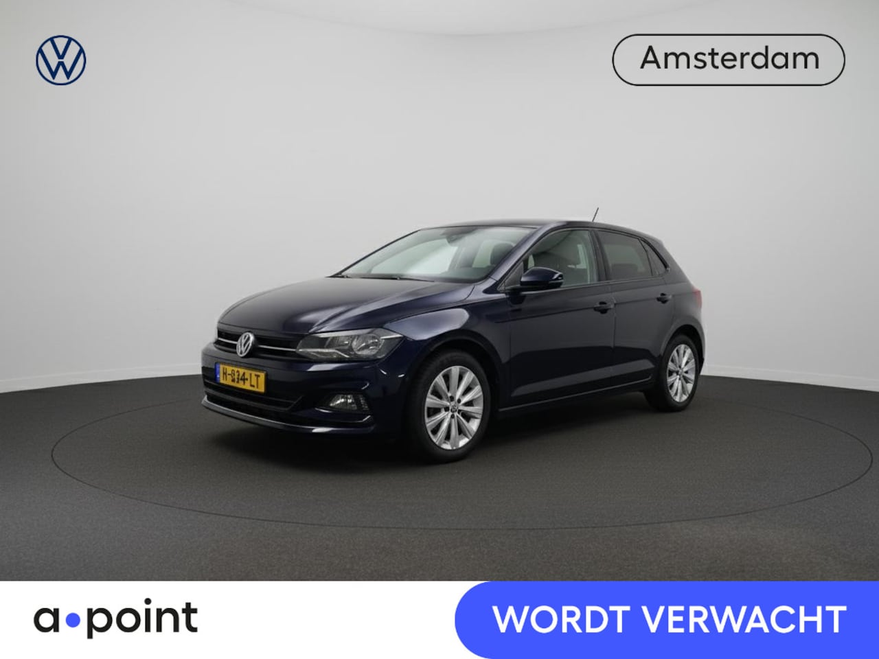 Volkswagen Polo - 1.0 TSI Highline 95 pk Automaat (DSG) | Navigatie | Parkeersensoren | Autom. airco | Adapt - AutoWereld.nl