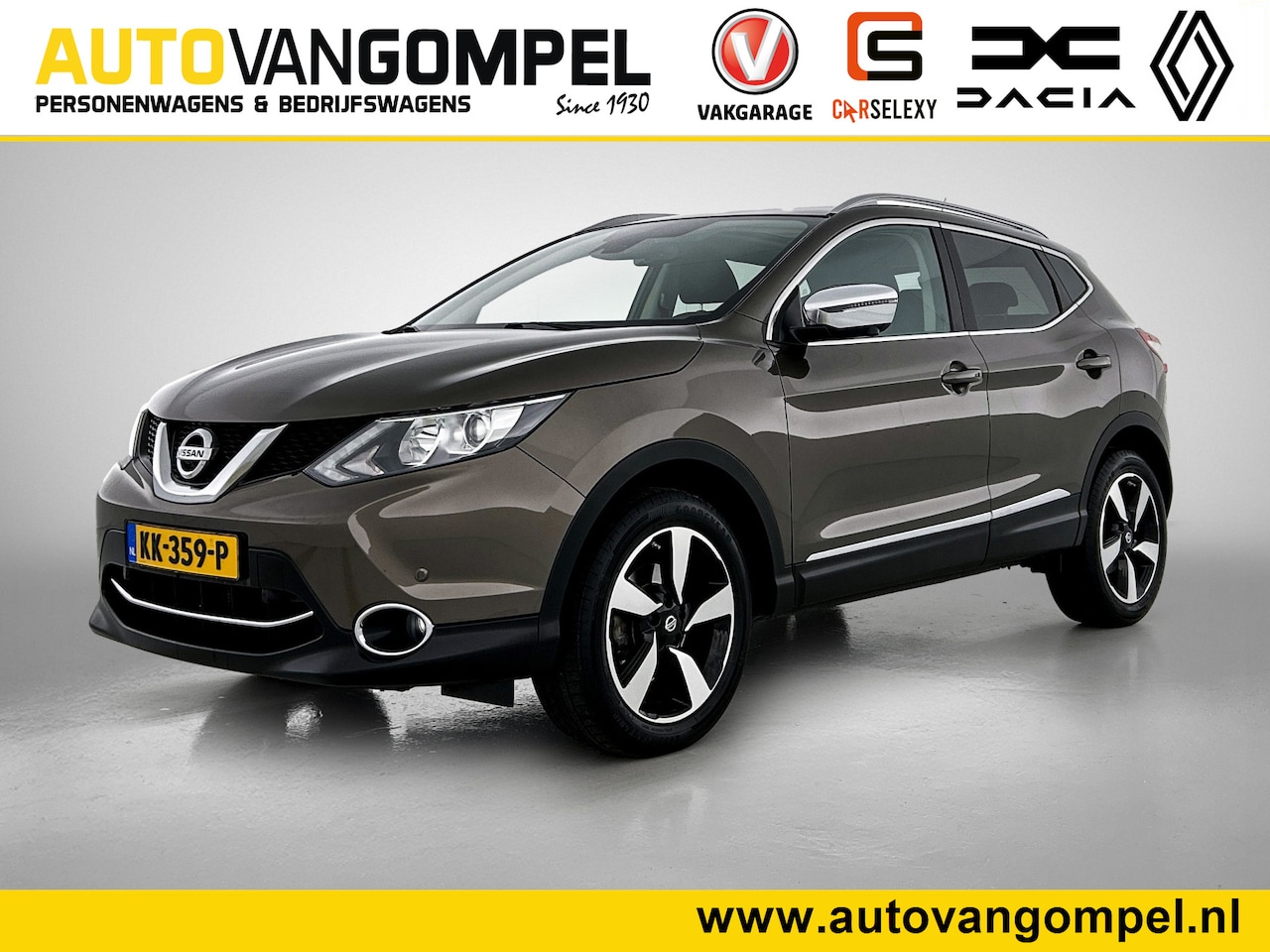 Nissan Qashqai - N-Connecta / 360 Camera / Panoramadak / Navi - AutoWereld.nl