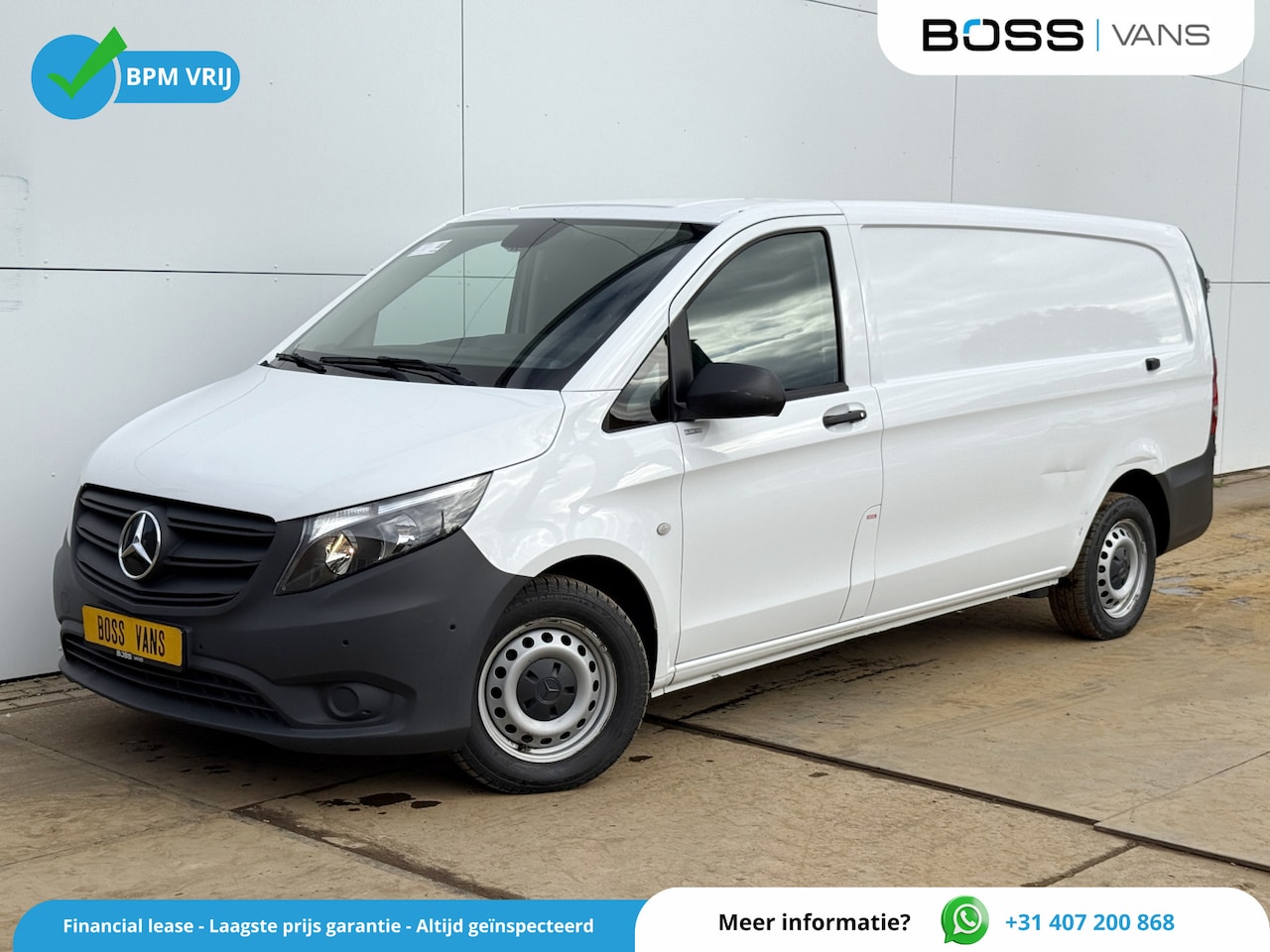 Mercedes-Benz Vito - 114 2.1 CDI Automaat L3H1 Adaptieve Cruise Control Climate Control Carplay Parkeersensoren - AutoWereld.nl