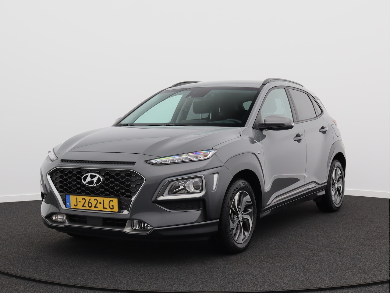 Hyundai Kona - 1.6 GDI HEV Fashion/ lage km/ zeer mooi! - AutoWereld.nl
