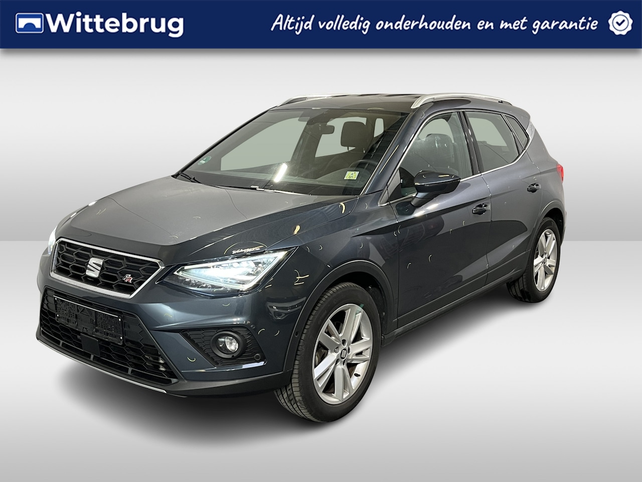 SEAT Arona - 1.0 TSI FR / AUTOMAAT/ FULL LINK/ NAVI/ LED/ ALCANTARA/ PARK. SENSOREN + CAMERA/ CLIMA/ 17 - AutoWereld.nl