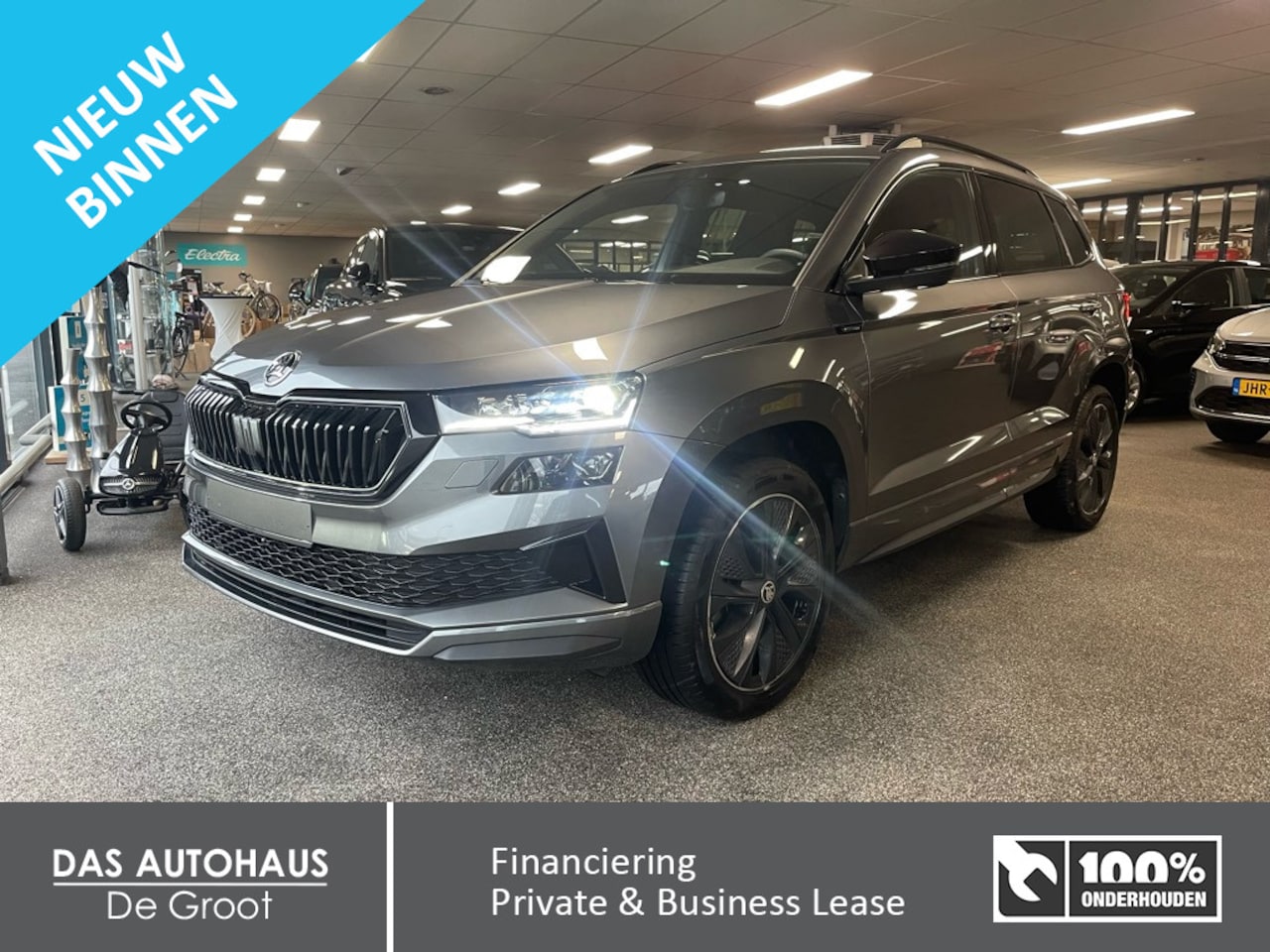 Skoda Karoq - 1.5 TSI ACT 150pk DSG Sportline | DCC | ACC | Side-/Lane assist - AutoWereld.nl