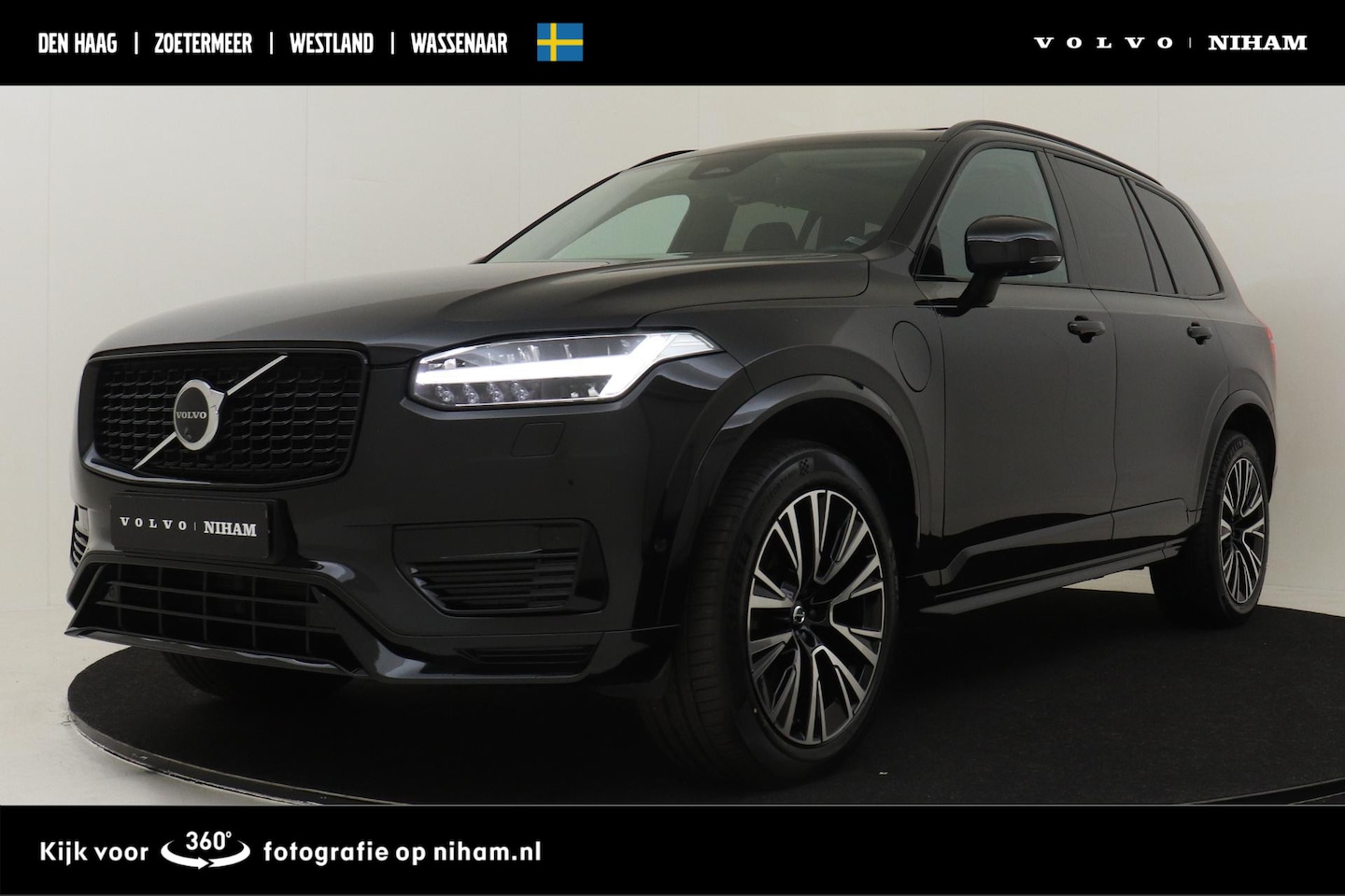 Volvo XC90 - T8 RECHARGE AWD ULTRA DARK -PANO.DAK|HARMAN/KARDON|360°CAM|HEAD-UP DISP.|PRIVACY.GLAS|TREK - AutoWereld.nl