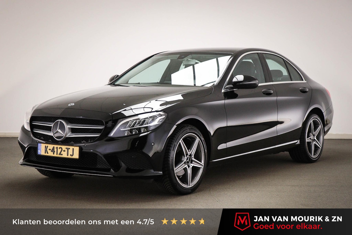 Mercedes-Benz C-klasse - 180 Business Solution Avantgarde | LED | STOELVERWARMING | APPLE | CAMERA | 18" - AutoWereld.nl