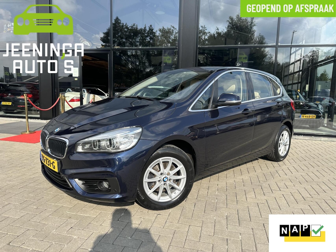 BMW 2-serie Active Tourer - Tourer|Stoelverwarming|Leer|Navi|NAP BMW 2-serie Active 218i Centennial High |Stoelverwarm - AutoWereld.nl