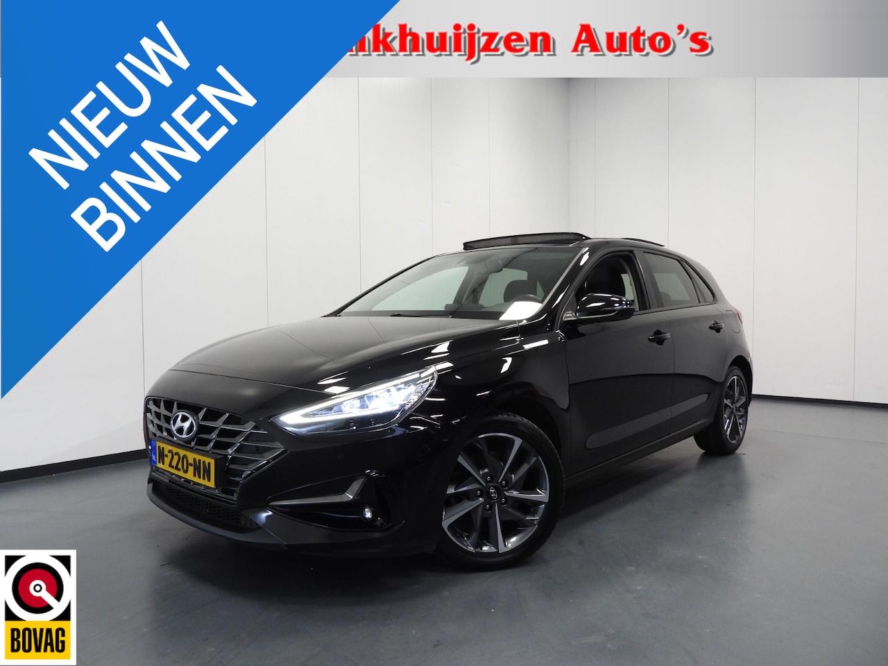 Hyundai i30 - 1.0 T-GDi MHEV Comfort Smart NAVI/SCHUIFDAK/CAMERA/LED/17"LMV! - AutoWereld.nl