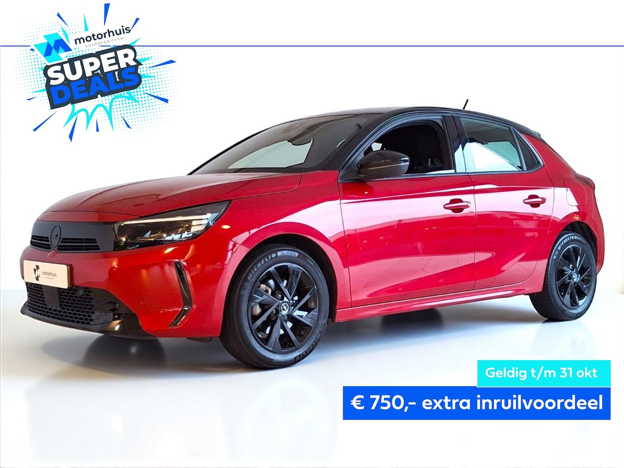 Opel Corsa - 1.2 Turbo Start/Stop 100pk GS PDC CAMERA LMV APPLE CARPLAY - AutoWereld.nl