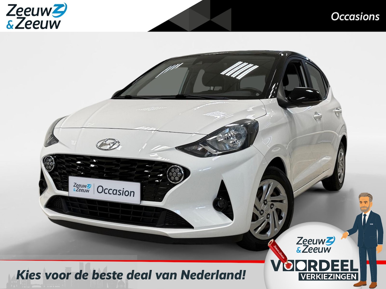 Hyundai i10 - 1.0 COMFORT TWO-TONE | APPLE CARPLAY / ANDROID AUTO | CRUISE CONTROL | NL-AUTO | - AutoWereld.nl