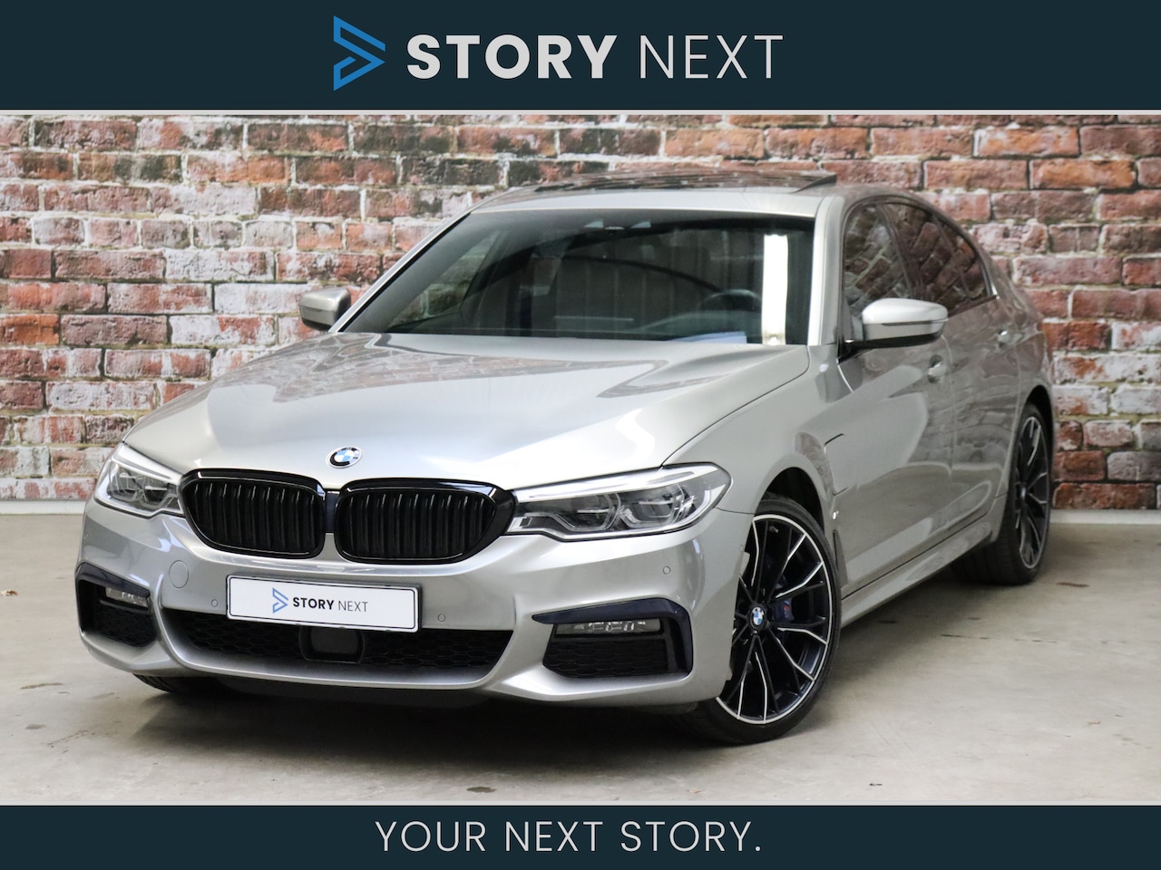 BMW 5-serie - Sedan 530e xDrive High Executive M Sport Pakket Automaat / Schuif-/kanteldak / Nappa Leder - AutoWereld.nl