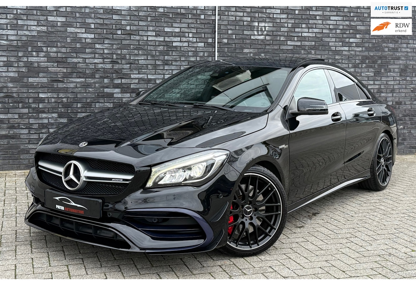 Mercedes-Benz CLA-Klasse - AMG 45 4MATIC 420pk|Performance|Schaalstoelen|Aero Pack|Panorama|Dealer Onderhouden|Memory - AutoWereld.nl