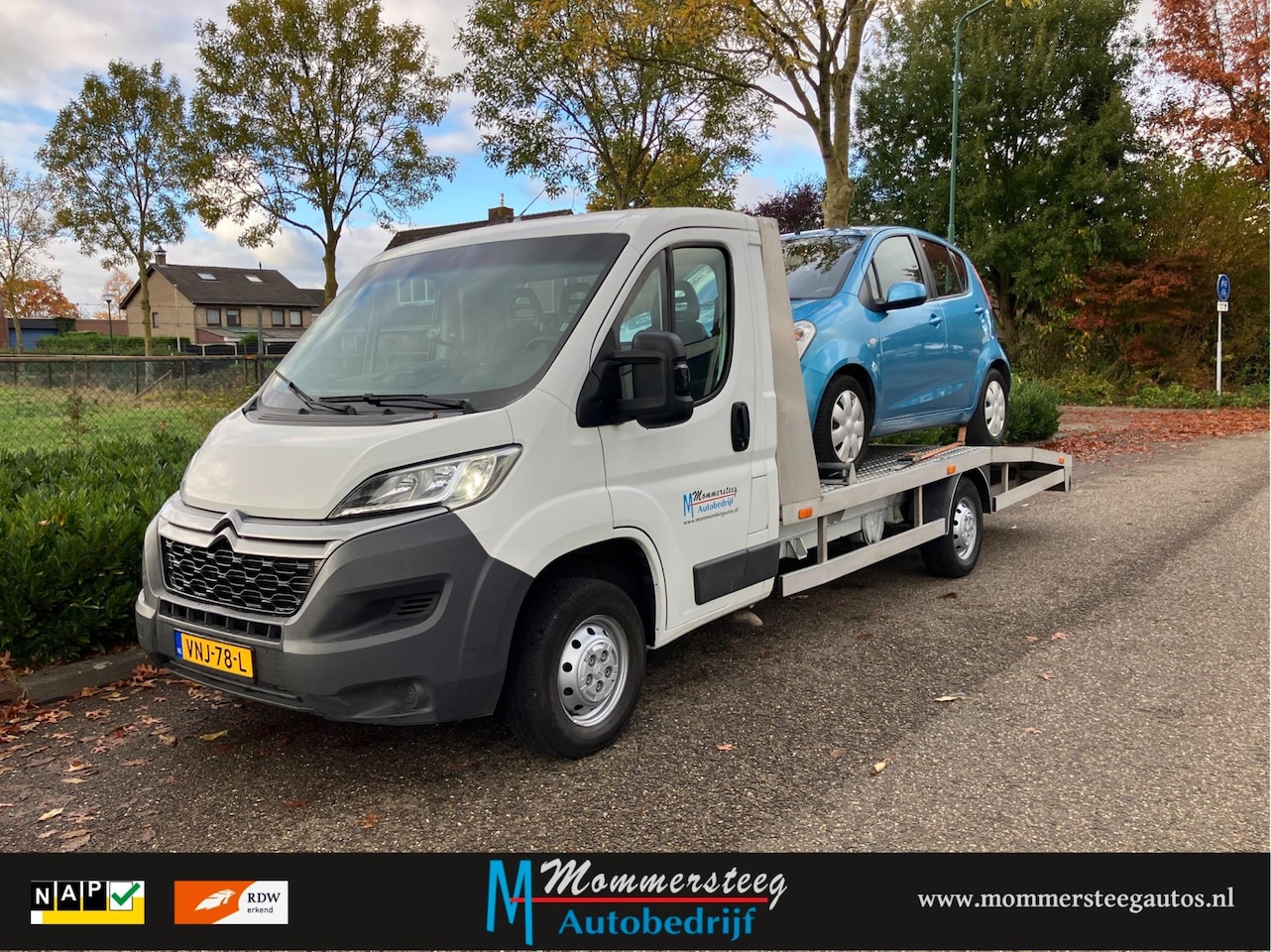 Citroën Jumper - Oprijwagen 200Pk 1600 Kg laadverm. Euro 6 Carplay. - AutoWereld.nl
