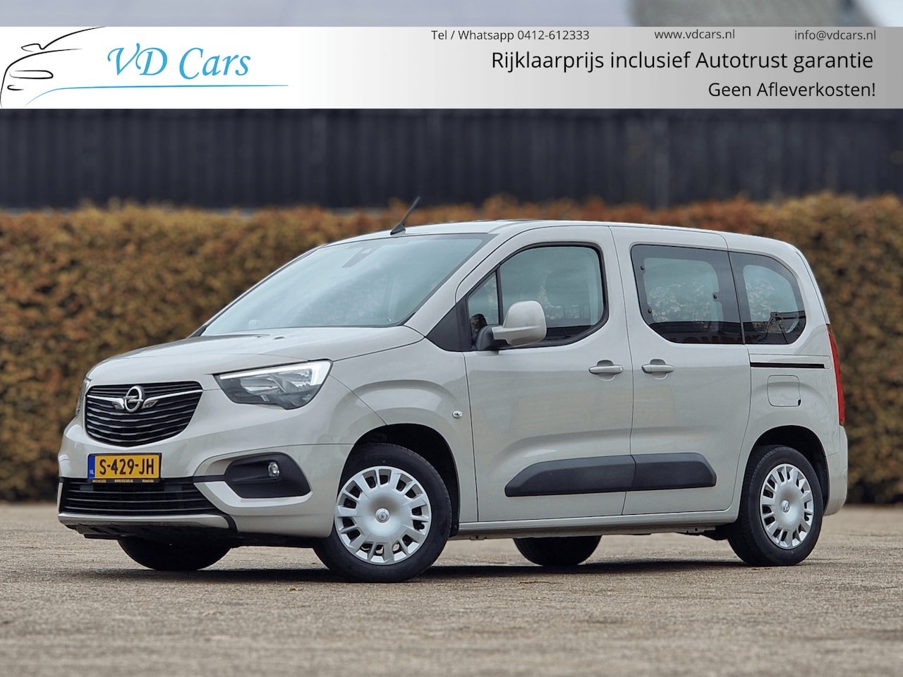 Opel Combo Life - 1.2 Turbo L1H1 Edition Navigatie*Cruise control*Climate control*PDC - AutoWereld.nl