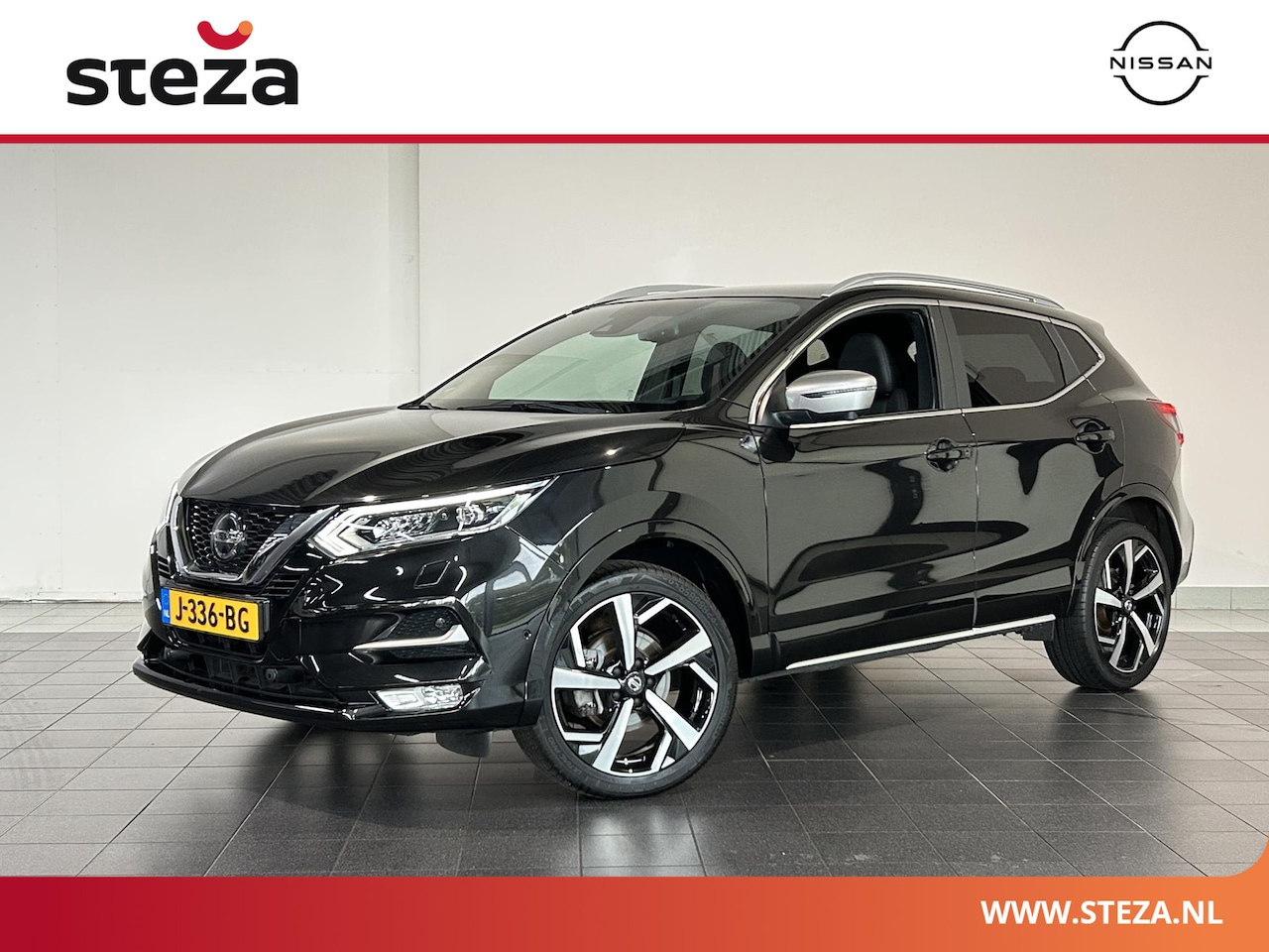 Nissan Qashqai - 1.3 DIG-T Tekna + | Lederen Bekl. | Panoramadak | - AutoWereld.nl