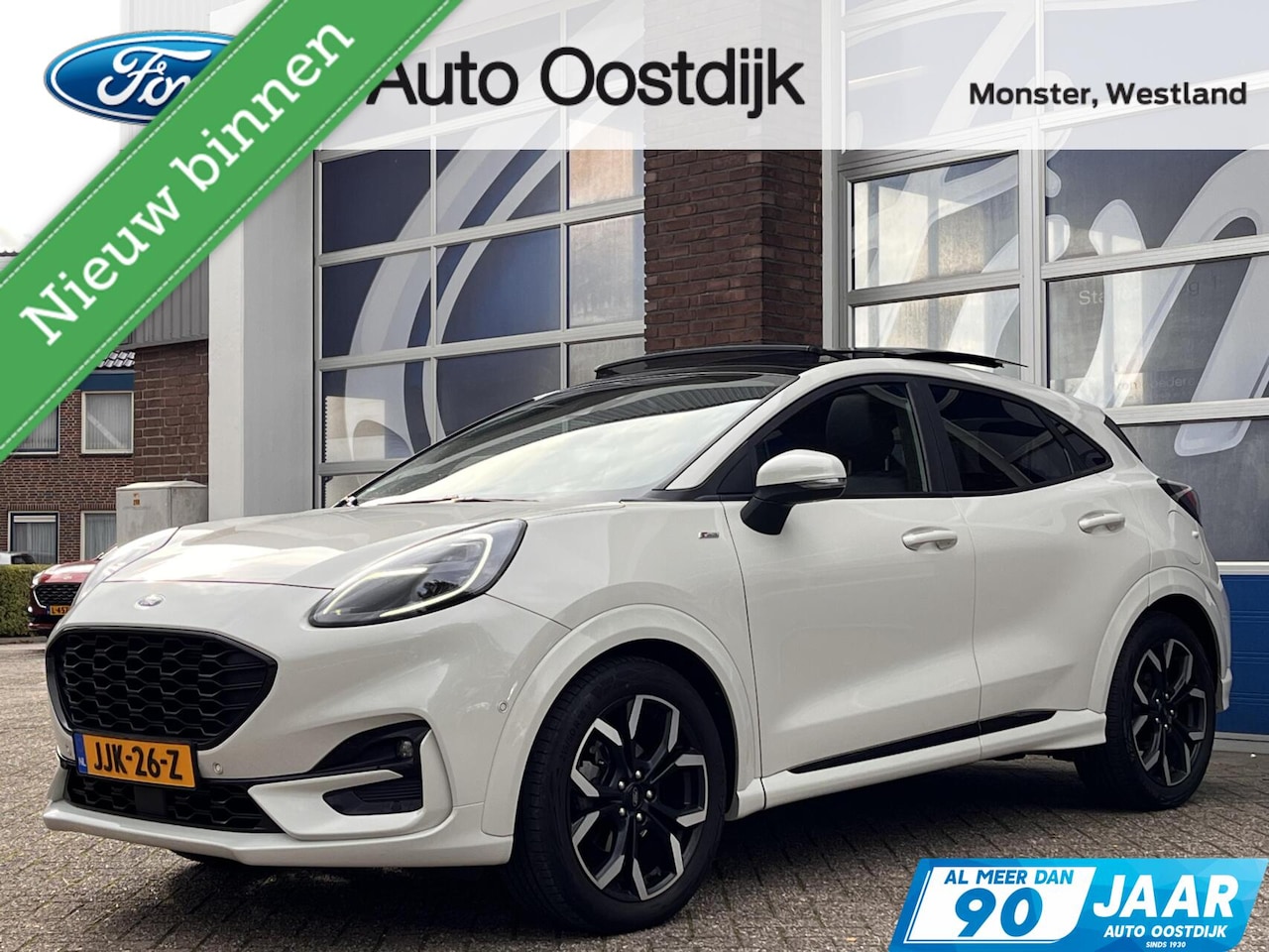 Ford Puma - 1.0 EcoBoost Hybrid ST-Line X 125PK Full Options Unieke Kleur!! Panodak Winterpack Keyless - AutoWereld.nl