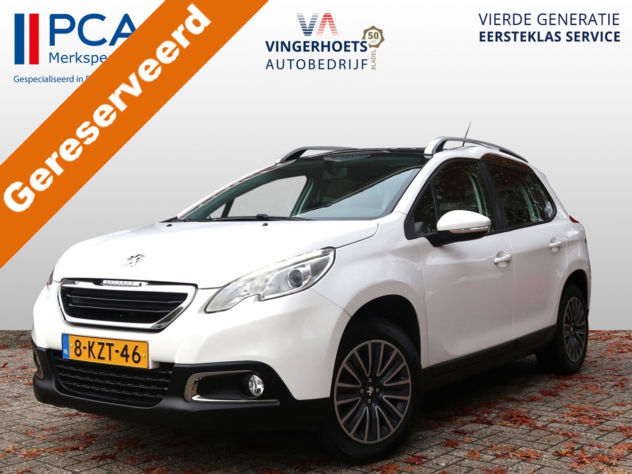 Peugeot 2008 - 1.2 Benzine *** GERESERVEERD *** * Trekhaak * Navigatie * Panoramadak * Airco * Distributi - AutoWereld.nl