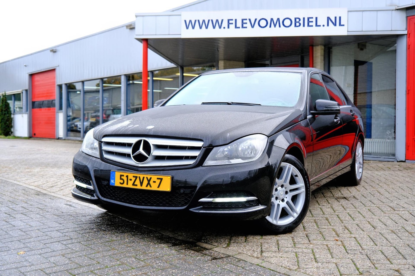 Mercedes-Benz C-klasse - 180 Avantgarde Aut. Navi|Half Leder|Clima|LMV - AutoWereld.nl