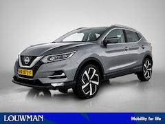 Nissan Qashqai - 1.2 Tekna + | Trekhaak | Panoramadak | 360 Camera | Stoelverwarming | Nederlandse auto |