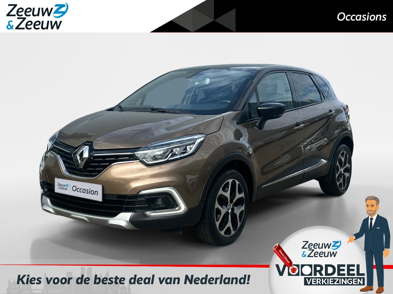 Renault Captur - 0.9 TCe Intens Navi | Camera | Cruise & climate control | Metallic lak | Bovag garantie | - AutoWereld.nl