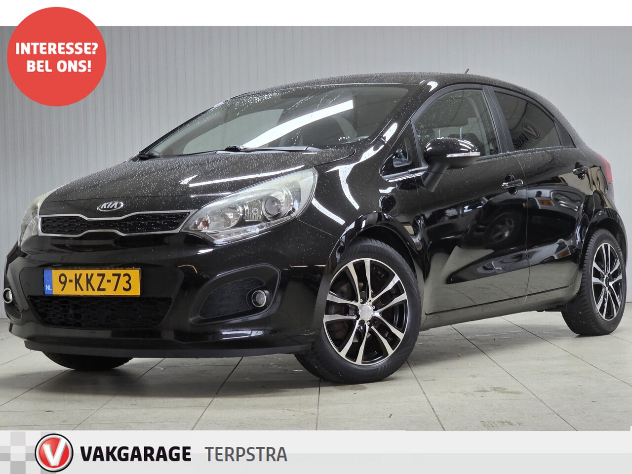 Kia Rio - 1.2 CVVT Plus Pack/ 16'' LMV/ Navi/ Airco/ C.V. Afstand/ Elek. pakket/ Isofix/ Bluetooth/ - AutoWereld.nl