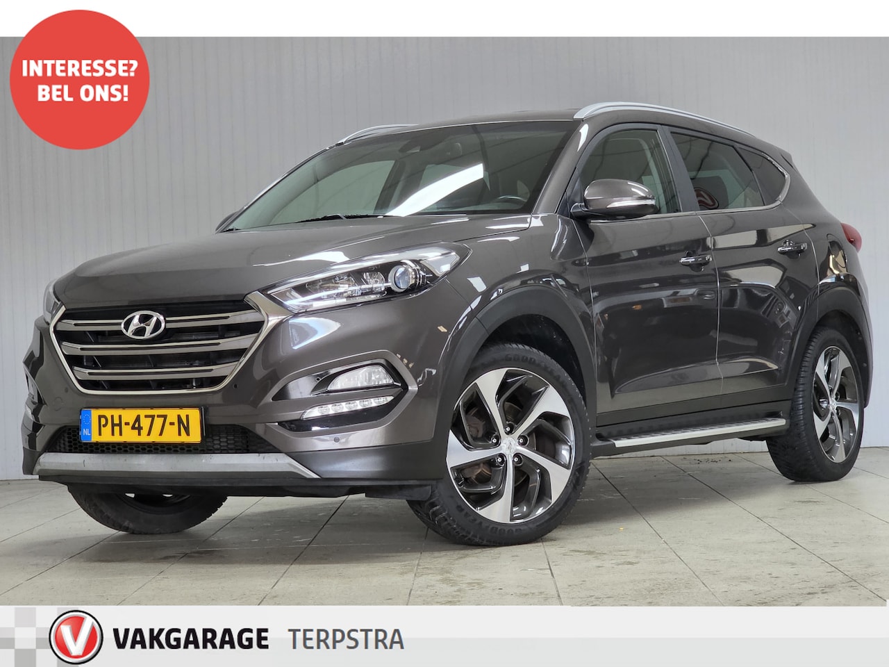 Hyundai Tucson - 1.6 GDi Comfort/ Trekhaak!/ LED Dagrijverl./ Stoelverw V+A/ Camera/ Clima/ Navi/ Cruise/ B - AutoWereld.nl