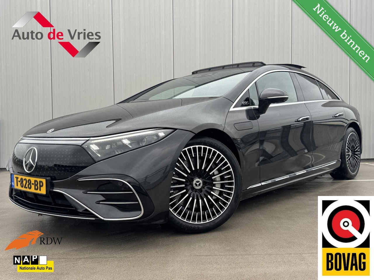Mercedes-Benz EQS - 450+ AMG Line 108 kWh|NL-Auto|Navi|Panoramadak - AutoWereld.nl