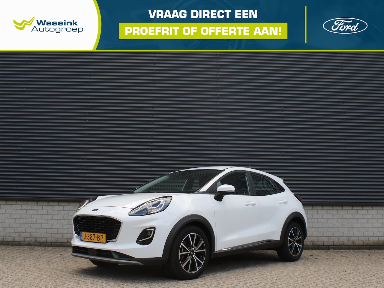 Ford Puma - Titanium Hybrid 125pk I Navigatie I Cruise Control I Apple Carplay/Android Auto I Parkeers - AutoWereld.nl