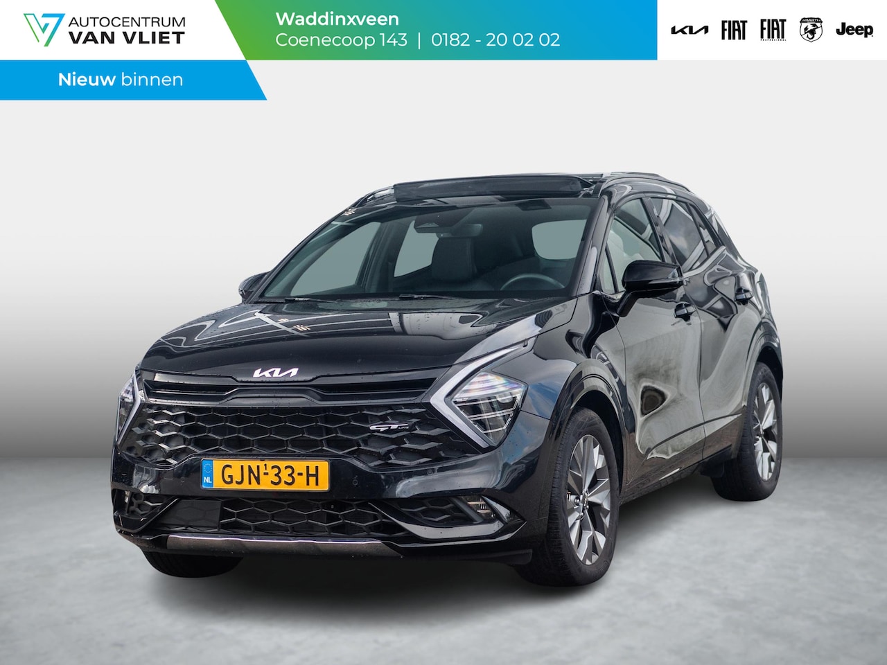 Kia Sportage - 1.6 T-GDi Hybrid GT-Line l Navigatie l Apple carplay en Android auto l Stoel en Stuurwiel - AutoWereld.nl