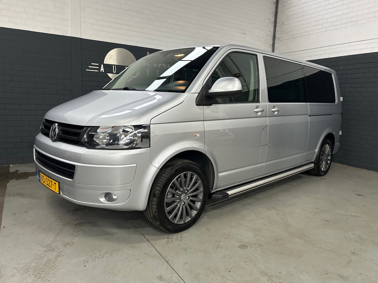 Volkswagen Transporter - 2.0 TDI L2 Dubbele cabine/2Xschuifdeur/achterdeuren. volle opties met nieuwe motor en turb - AutoWereld.nl
