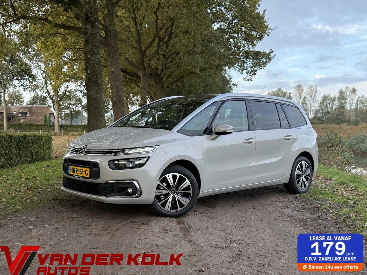 Citroën Grand C4 Picasso - 1.2 PureTech Shine 7 Persoons Navi Cruise Climate Trekhaak - AutoWereld.nl