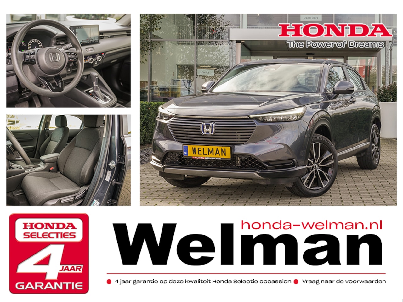 Honda HR-V - 1.5i e:HEV ELEGANCE - FULL HYBRID - - AutoWereld.nl