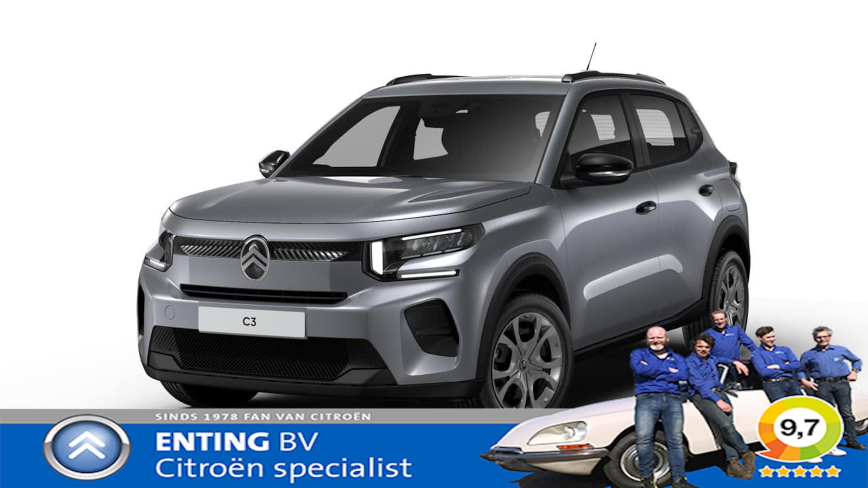 Citroën C3 - 1.2 Turbo 100PK MAX ECC CAMERA - AutoWereld.nl