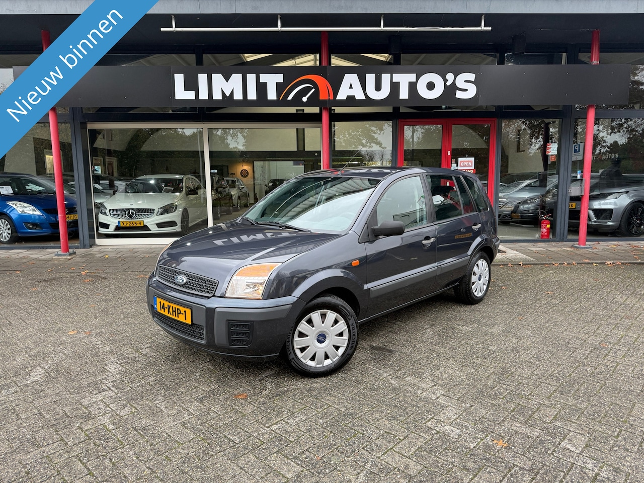 Ford Fusion - 1.4-16V Cool & Sound/Airco/Elek.Ramen/Trekhaak/Nap/Apk - AutoWereld.nl