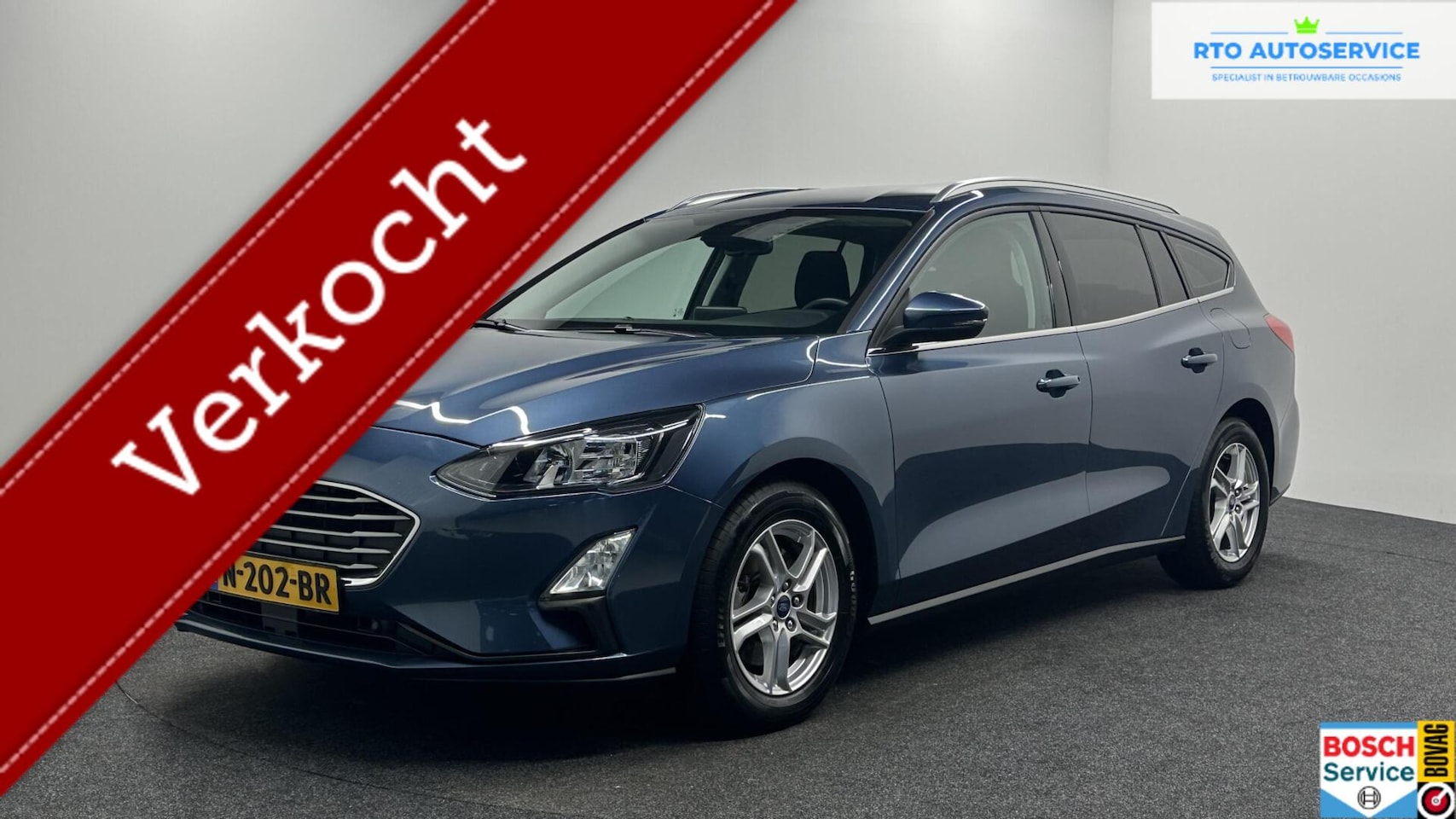 Ford Focus Wagon - 1.0 EcoBoost Trend Edition Business NAVI CRUISE LM - AutoWereld.nl