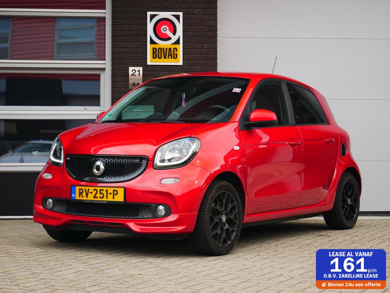 Smart Forfour - 1.0 Turbo Automaat Passion NL auto| 2e Eigenaar| Mercedes Dealer onderhouden - AutoWereld.nl