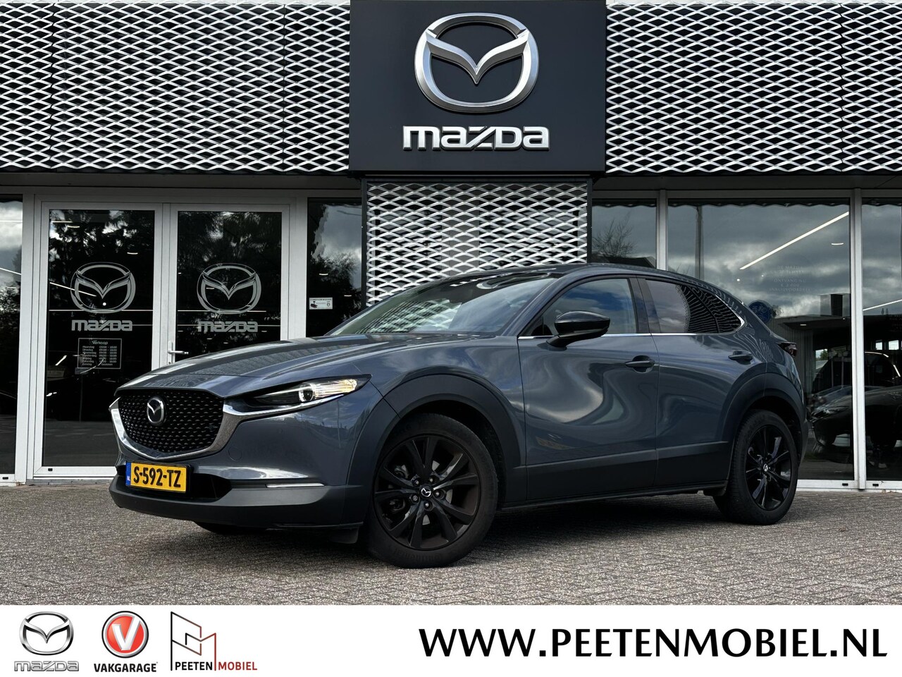 Mazda CX-30 - 2.0 e-SkyActiv-G M Hybrid Homura | ACHTERUITRIJ CAMERA | ELEKTRISCHE ACHTERKLEP | CARPLAY - AutoWereld.nl