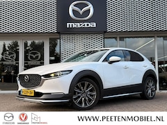 Mazda CX-30 - 2.0 e-SkyActiv-X M Hybrid Luxury AUTOMAAT | SCHUIFKANTELDAK | 360 CAMERA | AFNEEMBARE TREK
