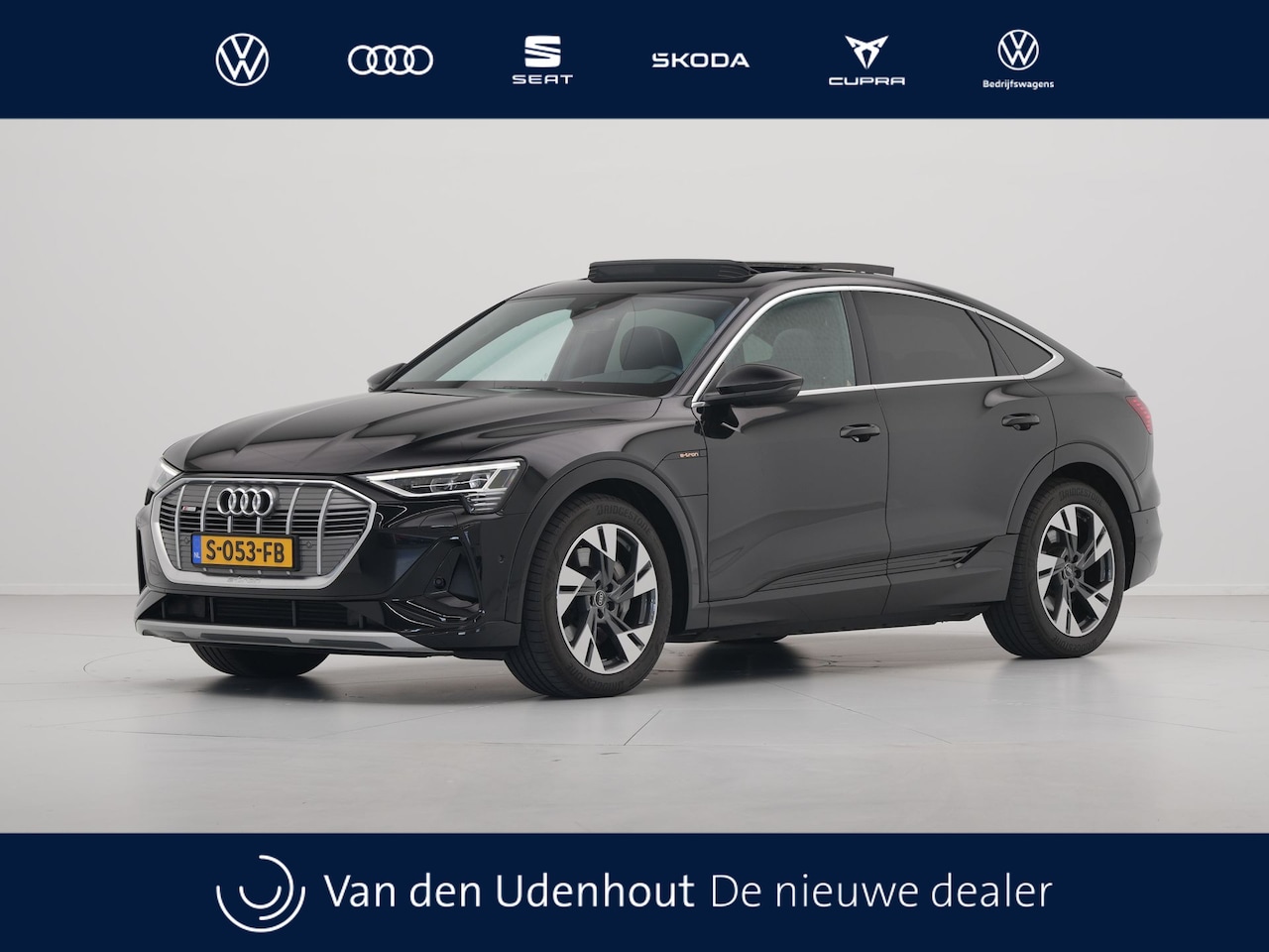 Audi e-tron Sportback - 55 quattro S edition 95 kWh Panorama Bang & Olufsen Stoelverwarming Pdc Acc Stoelmemory 54 - AutoWereld.nl