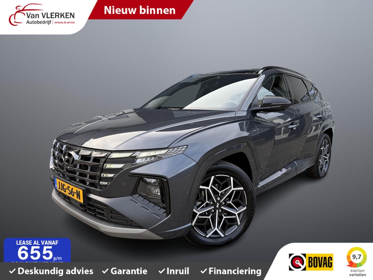 Hyundai Tucson - 1.6 T-GDI PHEV N Line Sky 4WD 1.6 T-GDI PHEV N Line Sky 4WD FULL OPTIONS - AutoWereld.nl