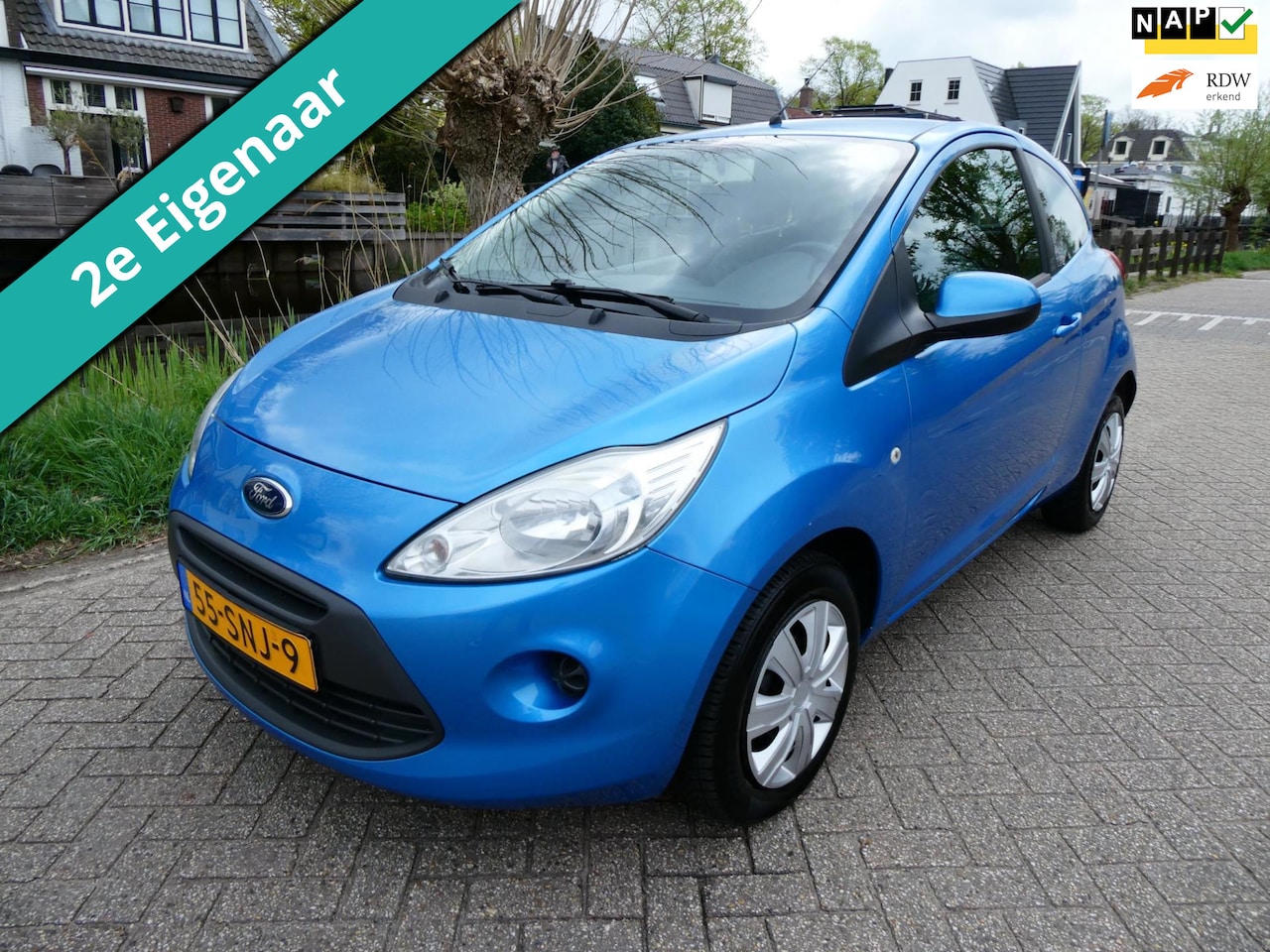 Ford Ka - 1.2 Cool & Sound 2e eigenaar Airco Zuinig 145.000km - AutoWereld.nl
