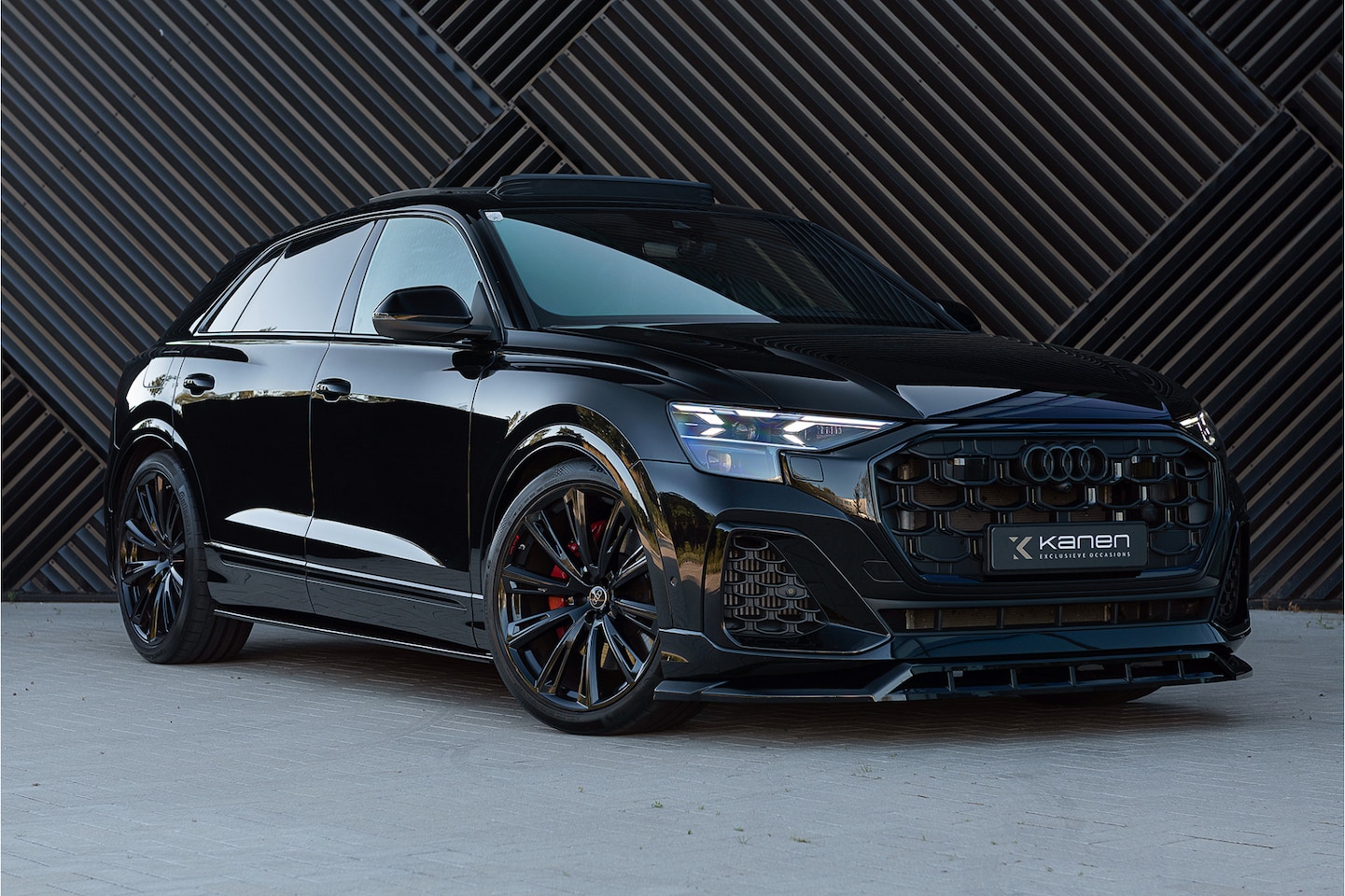 Audi Q8 - 60 TFSI e quattro S-Line Competition Panodak ACC Trekhaak Achteras Bestr. Head Up 360 Oled - AutoWereld.nl