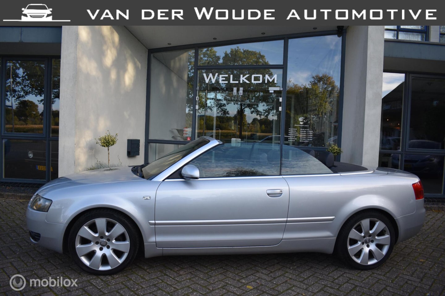 Audi A4 Cabriolet - 2.4 V6 Pro Line '03 AUT. clima|Cruise! - AutoWereld.nl