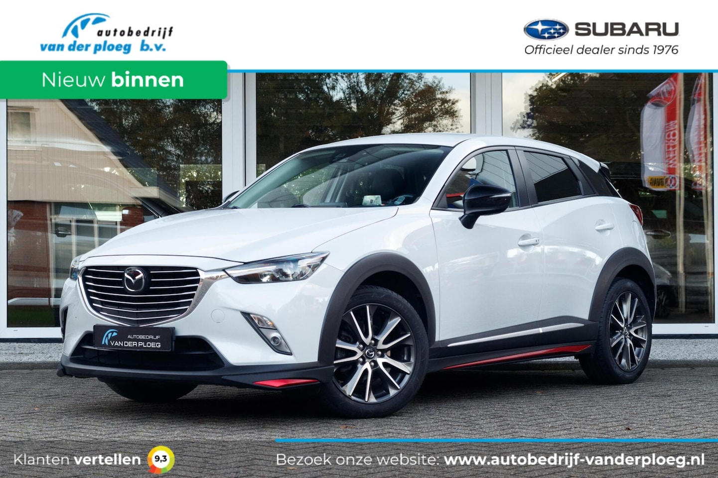 Mazda CX-3 - 2.0 SkyActiv-G 150 GT-M 4WD Automaat | Trekhaak | Adaptive cruise control | Lederen bekled - AutoWereld.nl