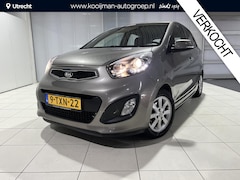 Kia Picanto - 1.2 CVVT ExecutiveLine AUTOMAAT, Navigatie, climate controle