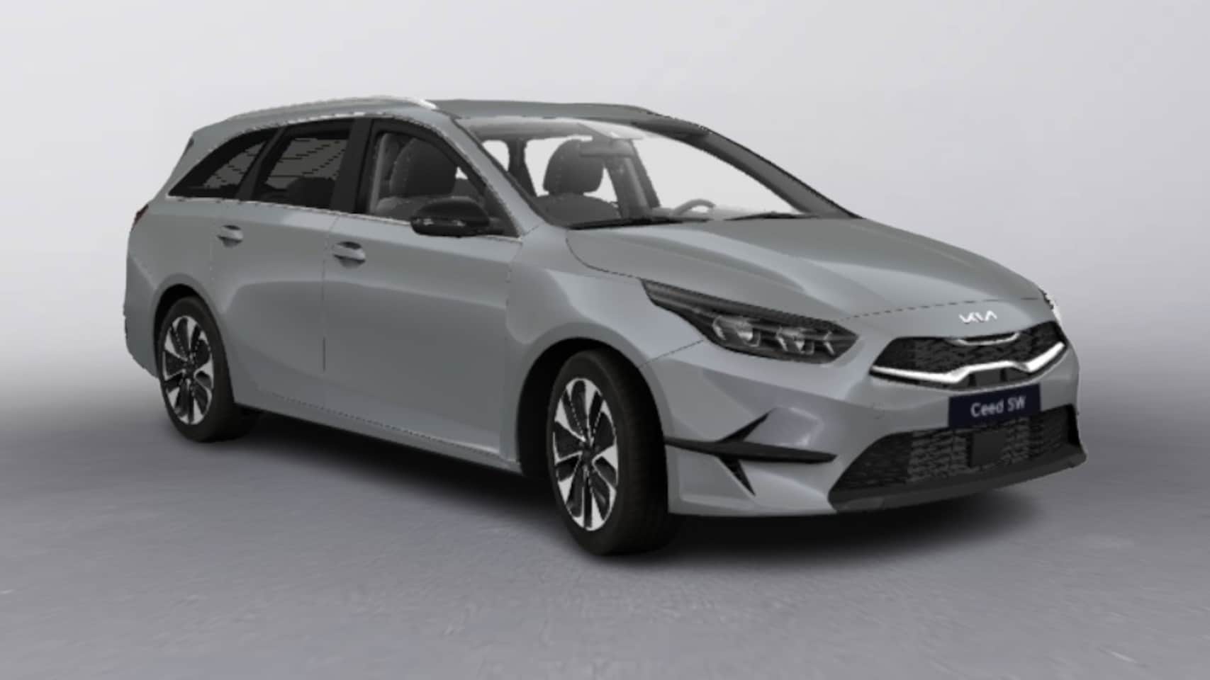 Kia Cee'd Sportswagon - Ceed Design Edition 1.0 T-GDi MHEV Elektrisch + Benzine FWD Stationwagen Wolf Grey - AutoWereld.nl