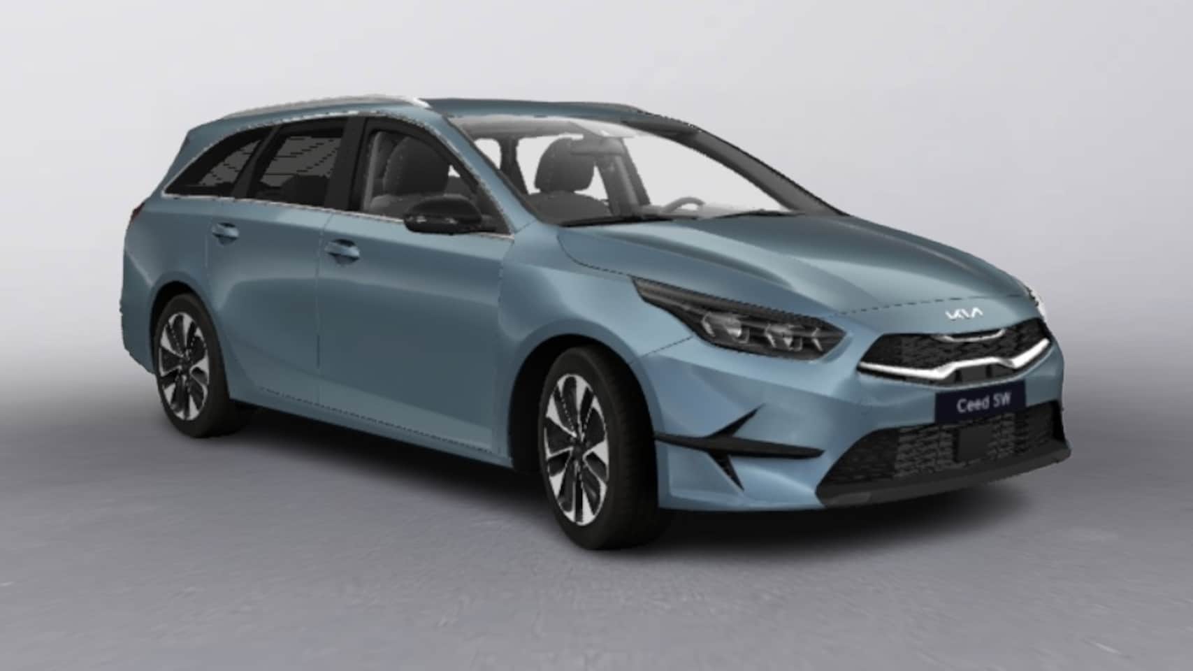 Kia Cee'd Sportswagon - Ceed Design Edition 1.0 T-GDi MHEV Elektrisch + Benzine FWD Stationwagen Yucca Steel Grey - AutoWereld.nl