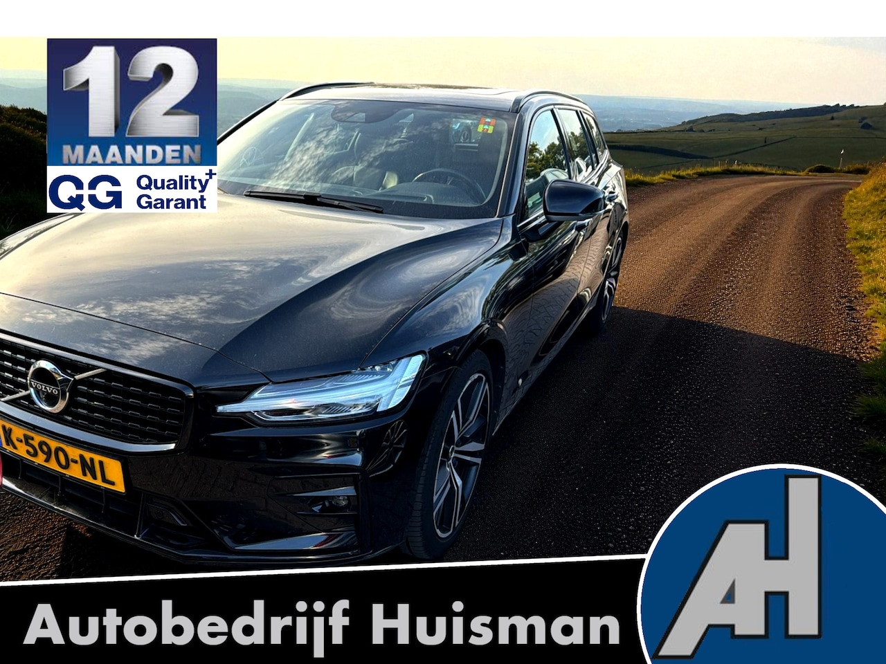 Volvo V60 - 2.0 B4 155kW/211pk Aut8 R-Design PANORAMADAK + HARMAN/KARDON + BLIS + STOELMASSAGE + ADAPT - AutoWereld.nl